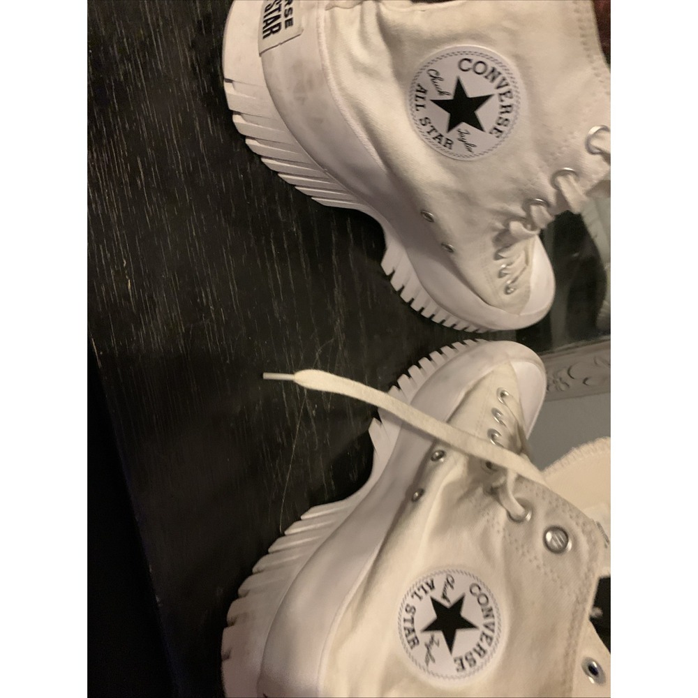 Converse‎ Chuck Taylor All Star Move Platform High Top Sneakers White Women 7.5